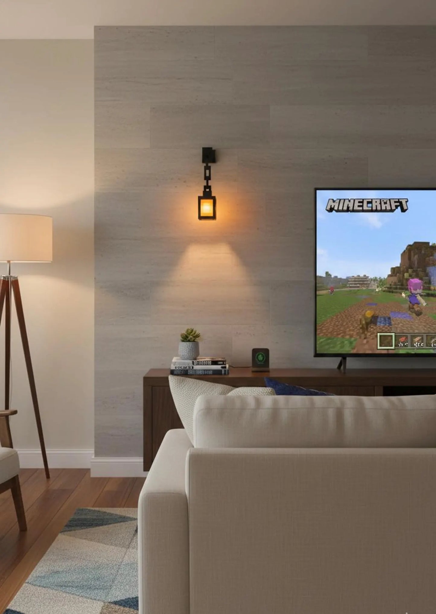 Crafted Pixel Lantern